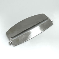 Servicio de Mecanizado CNC Personalizado, Cuchilla de Fresado, Acero Inoxidable Plateado Brillante Pulido, Electroerosión por Hilo, Técnicas de Mecanizado Avanzadas
