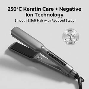 <span class=keywords><strong>Plancha</strong></span> de Pelo Eléctrica FYD 2026 con Control Táctil, Iones Negativos y Protección de Queratina, <span class=keywords><strong>Plancha</strong></span> Plana con Placas Anchas - Product Image 4