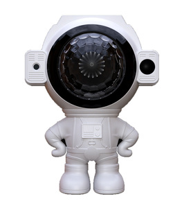 Nouveau étoilé gal axy océan nuit <span class=keywords><strong>lampe</strong></span> debout Spaceman bureau bleu dent astronaute projecteur de lumière avec télécommande - Product Image 6