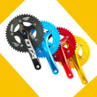 Jiankun 170Mm 48T Ota Single Speed Vouwfiets Crank Crankstel Fixed Gear Bike Fixie Crank Set