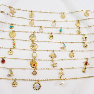 स्टेनलेस स्टील ब्रेसलेट महिला गहने समुद्र तट एंडी आकर्षण ट्रेंडी खोल समुद्र तट फुट श्रृंखला - Product Image 6