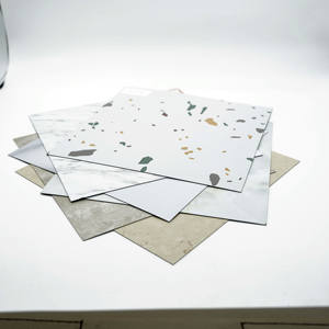 Design moderno autoadesivo <span class=keywords><strong>PVC</strong></span> legno plastica vinile LVT pavimento Stick 60x60piso Vinilico Stick marmo pavimento EIR altri pavimenti - Product Image 2