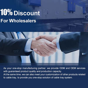 Sfdq s अनुकूलित स्टेनलेस स्टील छिद्रित केबल ट्रे ओम गंध - Product Image 6