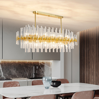 Lustre en cristal nordique chambre lustre de plafond salon lumière salle à manger plafonnier cuisine pendentif lumière décor à la maison