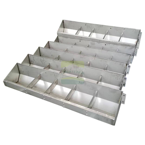 Uzun süre kullanım için Piglet besi için paslanmaz çelik Trough otomatik besleyici - Product Image 5