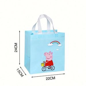 Factory Price Reusable Tote Shopping <b>Bag</b> Recycled Eco Cartoon Non Woven <b>Bag</b> - Product Image 2