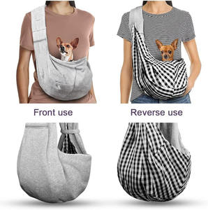 Sac de transport pour animaux de compagnie, échantillon gratuit, sac de transport réversible pour animaux de compagnie avec poche de rangement - Product Image 6