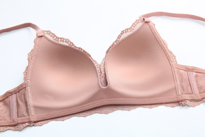 Conjunto de sujetador y bragas al por mayor de fábrica, lencería sexy con copas triangulares, ropa interior de encaje bordado - Product Image 3