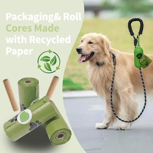Bolsas para excremento de perro ecológicas y biodegradables con dispensador, personalizables con logotipo, venta al por mayor - Product Image 5