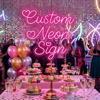 OEM Grosir Dropshipping Profesional Neon Sign Silikon Kustom Canggih untuk Gaming Cave Kualitas Elite Siap untuk Penjual Etsy