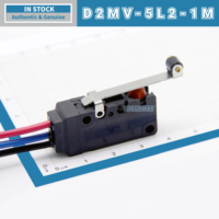 Nouveau Micro-interrupteur OMRON authentique d'origine japonaise D2VW-5L2-1M D2VW-5L2A-1M D2VW-5/5L1A/5L1/5L1B/5L3/5L2A/01L1A/01L1/01L1B/1M/2MS