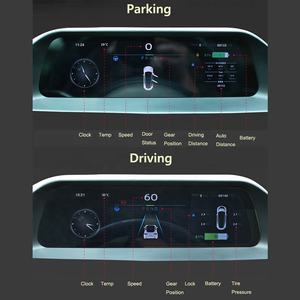 เครื่องวัดความเร็วรถดัดแปลง2021 2022,อุปกรณ์ HUD ในรถยนต์หน้าจอ LCD รถสเตอริโอสำหรับ <span class=keywords><strong>Tesla</strong></span> รุ่น <span class=keywords><strong>Y</strong></span> - Product Image 6
