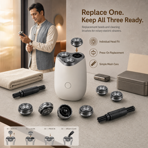 Lot de Lames de Rechange Universelles pour Têtes de Rasoir Électrique – Accessoires Durables en Feuille Métallique – Vente Directe Usine - Product Image 1