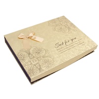Boîte à Chocolat de Luxe Personnalisée Boîte Cadeau Exquise à Rabat pour Bonbons Boîte d'Emballage pour Biscuits
