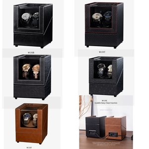 <span class=keywords><strong>Caja</strong></span> enrolladora automática modular profesional para 2 relojes con entrada USB-C, diseño innovador conectable para coleccionistas de alta gama - Product Image 1