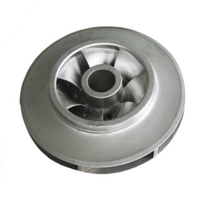 Impeller de pompe en acier inoxydable 304/316 de haute qualité, OEM, ISO9001:2015
