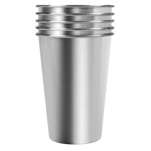 Vasos de Acero Inoxidable Dorados al por Mayor, 300 ml, Vaso Metálico Aislado 304, Taza para Beber Cerveza, Taza de Viaje - Product Image 5