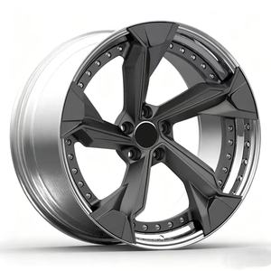 SAiLen Jantes en alliage coulé à cinq branches haute performance 2 pièces 18-22 pouces 5x150 PCD ET0 Finition noire M3/M4/M5 Mercedes Garantie 5 ans - Product Image 6