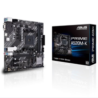 Papan Utama Desktop DDR4 A-SUS PRIME A520M-K BARU Mendukung Antarmuka AMD A520/AM4 HD/MI+VGA