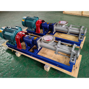 FG60-1 Stainless Steel Single Screw <b>Pump</b> OEM Customizable Food Grade Sewage Sludge Applications High 0.6Mpa 5.5HP Motor Single S - Product Image 2