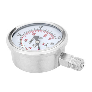 เกจวัดแรงดันสแตนเลส Y60BF M14 1.5 เกลียว 2.5 ความแม่นยำสำหรับใช้ในอุตสาหกรรม - Product Image 3