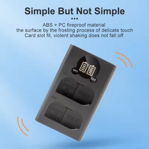 สำหรับ <span class=keywords><strong>Nikon</strong></span> Z5/Z6/Z6 i/ <span class=keywords><strong>Z7</strong></span>/Z7II/D600-D610/D800-D810ชาร์จได้อย่างรวดเร็ว USB ที่ชาร์จคู่จอแสดงผล LCD 10W 8.4V แบตเตอรี่ EN-EL15 - Product Image 6