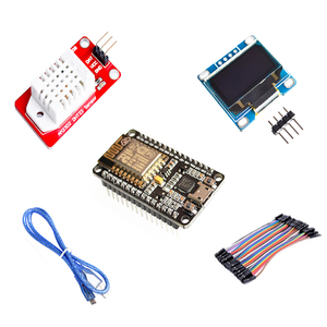 Kit de Iniciación WIFI ESP8266 para NodeMCU Inalámbrico, Módulo de Pantalla OLED de 0.96 Pulgadas, Sensor de Temperatura/Humedad DHT22 AM2302 - Product Image 1
