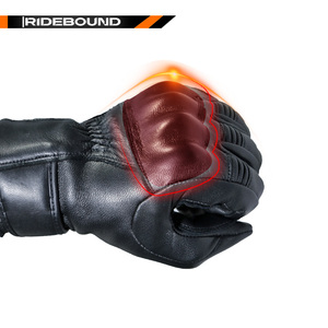 Guantes de Motociclismo Deportivos Transpirables de Cuero con Logotipo Personalizado, Guantes de Motocross para Motociclistas Profesionales - Product Image 6