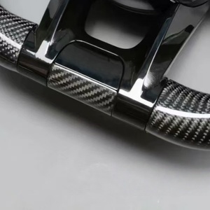 Volant de voiture en fibre de carbone personnalisé pour <span class=keywords><strong>Mercedes</strong></span> Benz A-<span class=keywords><strong>MG</strong></span> W117 W220 Bra Bus W140 S550 W217 CLS W257, accessoires de voiture - Product Image 4