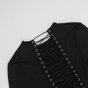 Nuovi Arrivi: Abiti Sexy Primaverili da Donna, Vestiti Mini Aderenti con Cut-Out, Eleganti Abiti Neri Bodycon per Donne e Signore - Product Image 5