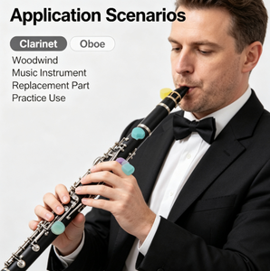 Repose-pouce en silicone OEM, coussinet antidérapant pour clarinette, oboe et accessoires d'instruments à vent - Product Image 4