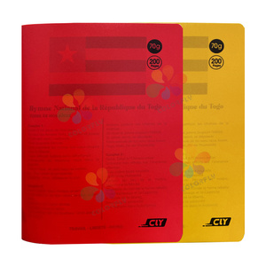 Fabrication professionnelle usine pas cher <span class=keywords><strong>prix</strong></span> A5 taille cahier scolaire avec couverture en PP coloré 48 feuilles ligne française cahier <span class=keywords><strong>d</strong></span>'exercices - Product Image 6