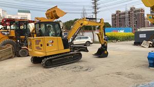 Pelle Caterpillar d'occasion japonaise pour CAT 306 en bon état Mini Digger à bas prix avec moteur de 7 tonnes de poids en fonctionnement inclus - Product Image 4