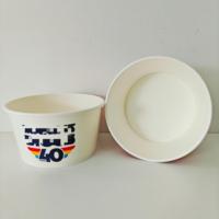 Gobelets et bols en papier 720 ml pour nouilles instantanées, soupes, snacks, desserts – Résistants au congélateur, recyclés, écologiques, légers, compacts, certifiés