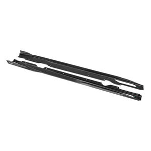 100% faldas laterales de fibra de carbono seca estilo X para <span class=keywords><strong>BMW</strong></span> <span class=keywords><strong>4</strong></span> Series G26 faldas laterales para <span class=keywords><strong>BMW</strong></span> 2021 + <span class=keywords><strong>4D</strong></span> sedán falda lateral de buen ajuste - Product Image 2