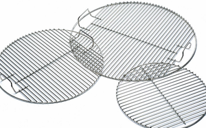 Wholesale Custom Woven Non-stick Stainless Steel Crimped Wire Mesh Basket for Barbecue Grill Roasting Meat - Product Image 4