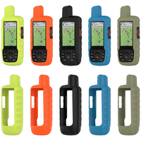 Housse en silicone pour GPS portable compatible avec Garmin GPSMAP 66i / 67i, coque de protection résistante aux chutes pour navigateur extérieur