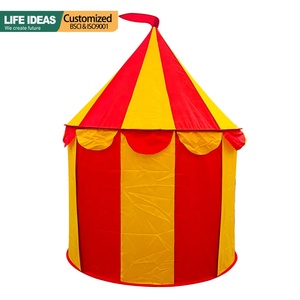 Fabricante personalizado nuevo amarillo y rojo princesa juego niños niñas grandes niños jugar tienda casa - Product Image 3