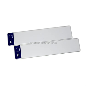 Aluminium Diy Decoratieve Kentekenplaat Accessoire Reflecterende Folie Voor Usa/Europese/Brazilië/Curacao Grootte Kentekenplaat - Product Image 3