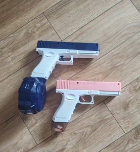 Çocuklar elektrikli su oyuncak silah su tabancaları yüksek basınçlı oto elektrikli açık oyun taşınabilir kompakt - Product Image 4