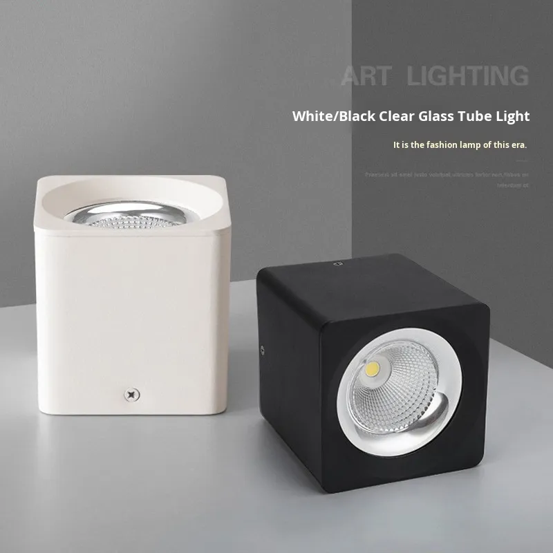 Surface Mounted Square Spotlight Ceiling Light