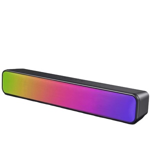 Loa âm thanh không dây USB chuyên nghiệp, tích hợp <span class=keywords><strong>Bluetooth</strong></span>, đèn LED RGB, dành cho máy tính để bàn, thuộc dòng Soundbar, hệ thống âm thanh vòm gia đình, thiết bị công nghệ hiện đại - Product Image 2