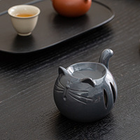 Diffuseur d'arômes en résine en forme de chat de dessin animé, lampe diffuseur d'huiles essentielles, bougie créative mignonne