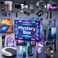 Boîte mystère électronique 2 pièces avec tablette, lunettes intelligentes, drone, caméra, bracelet connecté, support de téléphone et accessoires technologiques aléatoires