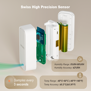 Termómetro Higrómetro <span class=keywords><strong>INKBIRD</strong></span> 5,0 Monitor de temperatura y humedad interior APP Control remoto 80 metros - Product Image 5