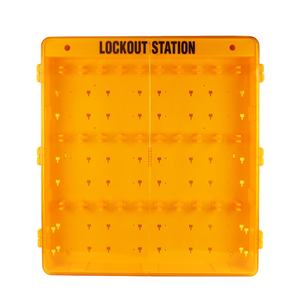 Qvand औद्योगिक सुरक्षा पैडलॉक हुक दीवार-माउंटेड औद्योगिक सुरक्षा संयोजन लॉकआउट टैगआउट पैडलॉक कार्य स्टेशन बोर्ड - Product Image 2