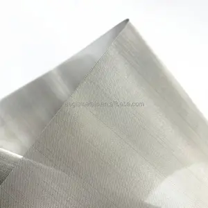Heat resistant pure 99.96% Zr wire mesh 0.2mm x 30 40 mesh Zirconium wire mesh screen