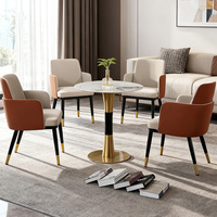 Chaise de conférence en cuir durable pour réunions d'affaires, sièges pour visiteurs, base fixe robuste