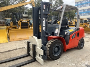 Used HELI G3 Series 50 Diesel Forklift 3 Stage Mast Pneumatic Tire Seated Operation Indoor Flooring Use 4WD Cummins <b>Engine</b> - Product Image 2
