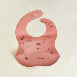 Baberos de Silicona para Niños con Logotipo Personalizado, Baberos Suaves para Bebés y Niños Pequeños - Product Image 6